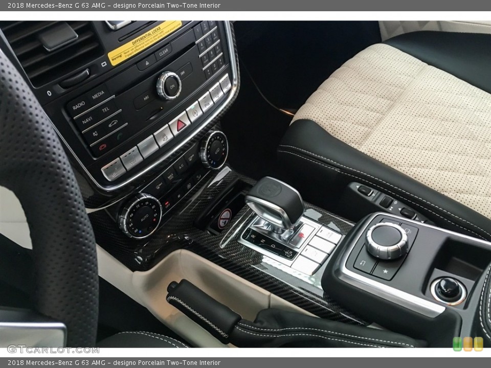 designo Porcelain Two-Tone Interior Transmission for the 2018 Mercedes-Benz G 63 AMG #128569169