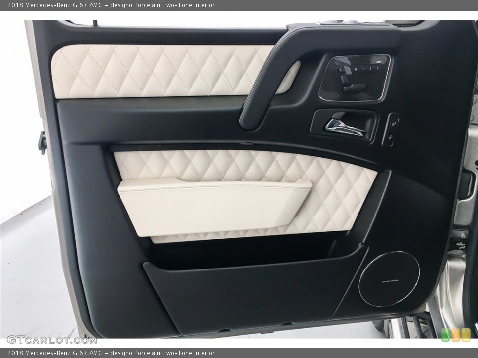 designo Porcelain Two-Tone Interior Door Panel for the 2018 Mercedes-Benz G 63 AMG #128569247
