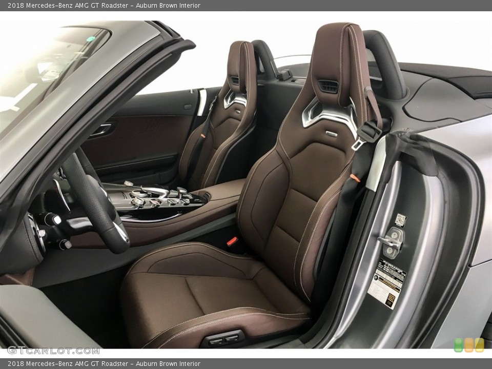 Auburn Brown 2018 Mercedes-Benz AMG GT Interiors