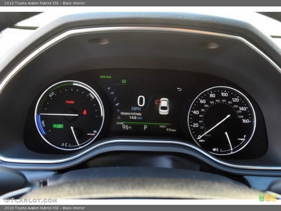 Black Interior Gauges for the 2019 Toyota Avalon Hybrid XSE #128598082