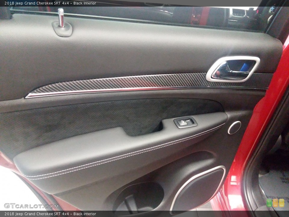 Black Interior Door Panel for the 2018 Jeep Grand Cherokee SRT 4x4 #128600359