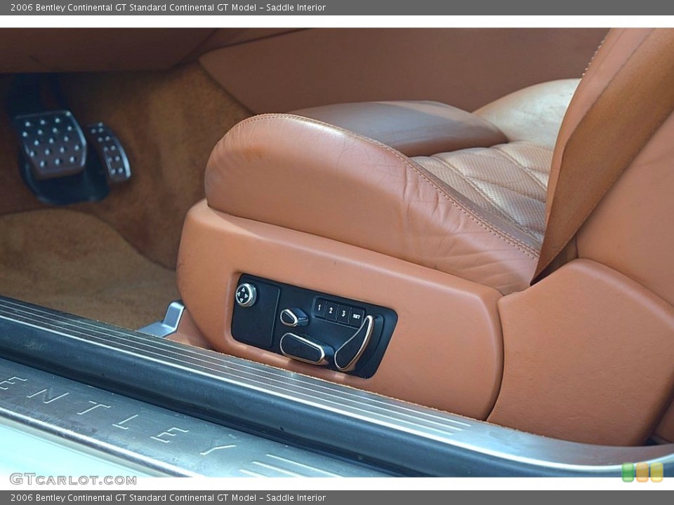 Saddle Interior Front Seat for the 2006 Bentley Continental GT  #128603427