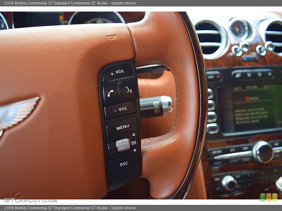Saddle Interior Steering Wheel for the 2006 Bentley Continental GT  #128603808