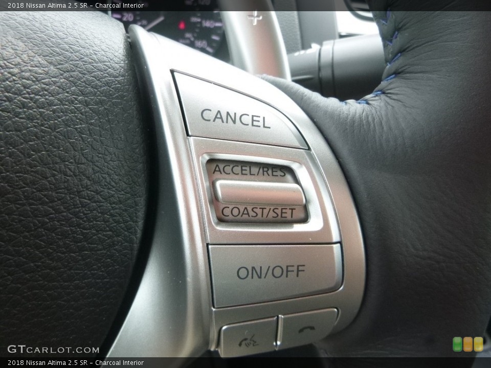 Charcoal Interior Steering Wheel for the 2018 Nissan Altima 2.5 SR #128656492