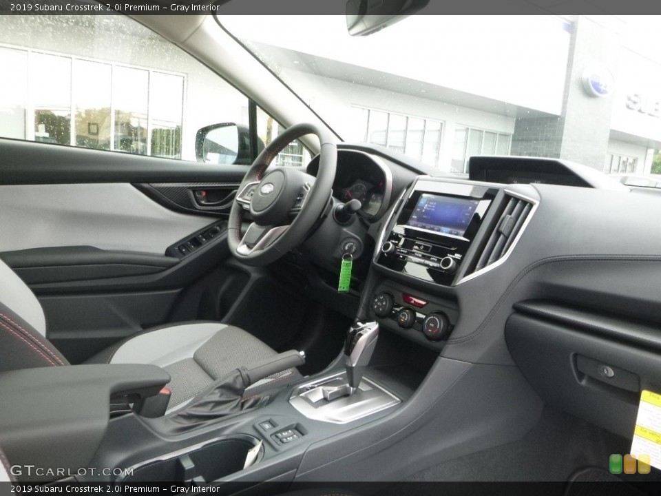 Gray Interior Dashboard for the 2019 Subaru Crosstrek 2.0i Premium #128657800