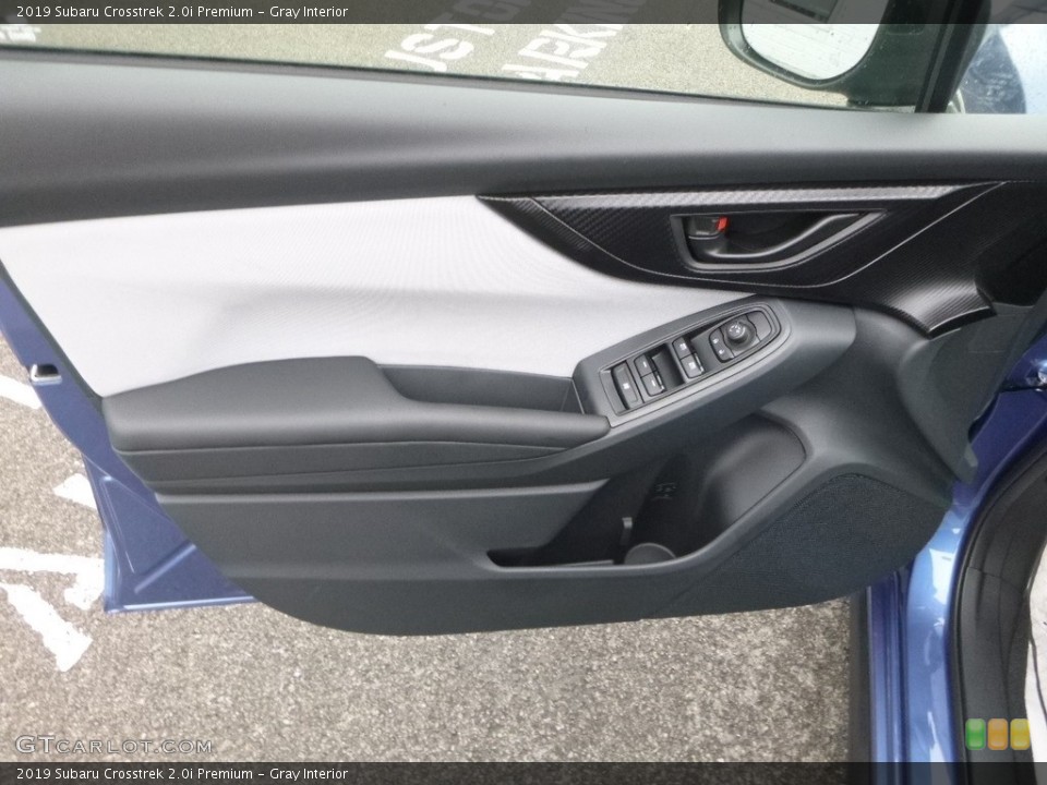 Gray Interior Door Panel for the 2019 Subaru Crosstrek 2.0i Premium #128657824