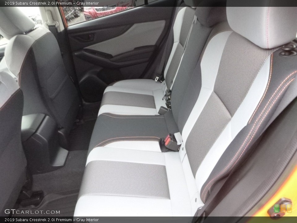 Gray Interior Rear Seat for the 2019 Subaru Crosstrek 2.0i Premium #128658098