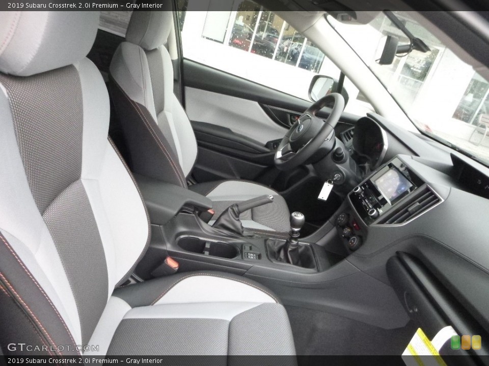 Gray Interior Photo for the 2019 Subaru Crosstrek 2.0i Premium #128658979