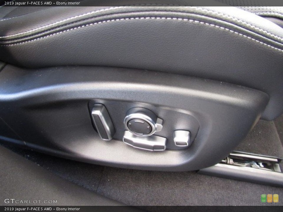 Ebony Interior Controls for the 2019 Jaguar F-PACE S AWD #128670103