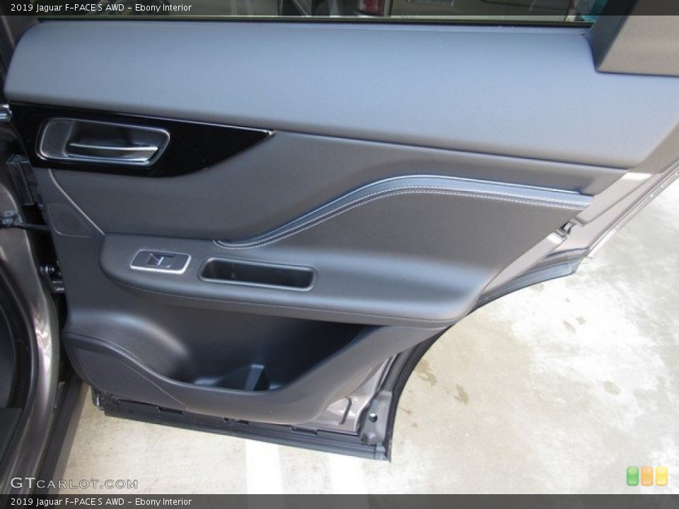 Ebony Interior Door Panel for the 2019 Jaguar F-PACE S AWD #128670119