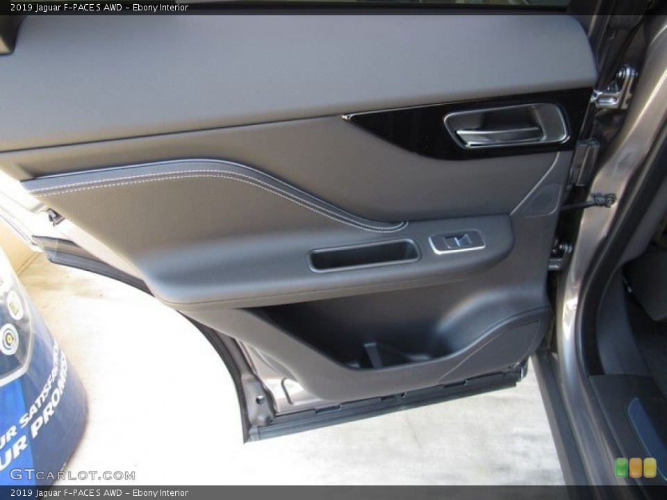 Ebony Interior Door Panel for the 2019 Jaguar F-PACE S AWD #128670130