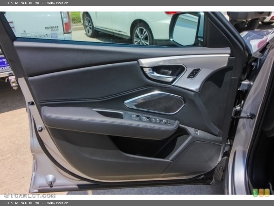 Ebony Interior Door Panel for the 2019 Acura RDX FWD #128674011