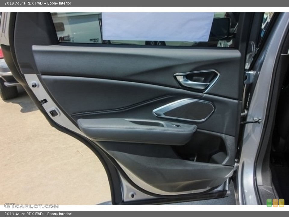 Ebony Interior Door Panel for the 2019 Acura RDX FWD #128674044