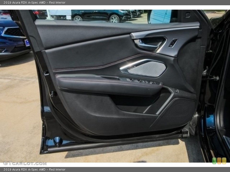 Red Interior Door Panel for the 2019 Acura RDX A-Spec AWD #128675436