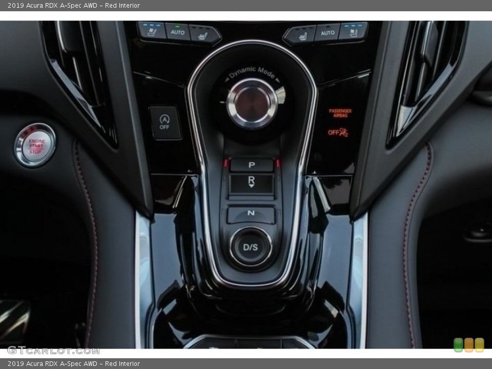 Red Interior Transmission for the 2019 Acura RDX A-Spec AWD #128675676