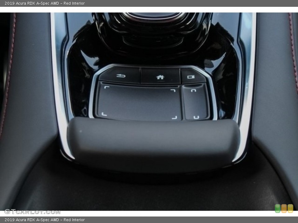 Red Interior Controls for the 2019 Acura RDX A-Spec AWD #128675687