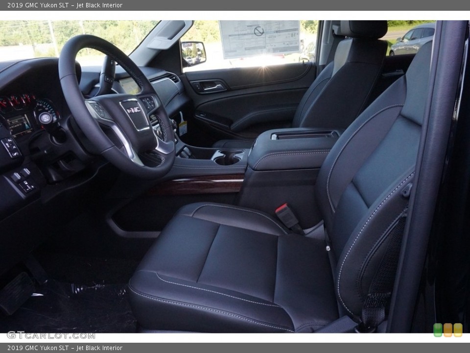 Jet Black Interior Photo for the 2019 GMC Yukon SLT #128678502