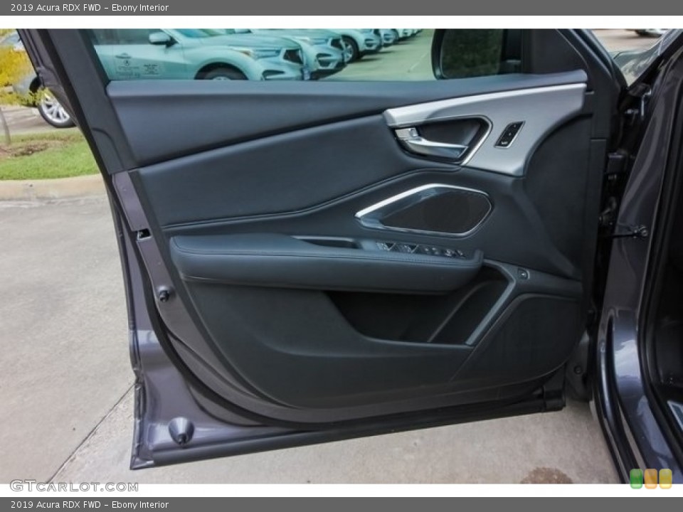 Ebony Interior Door Panel for the 2019 Acura RDX FWD #128678655