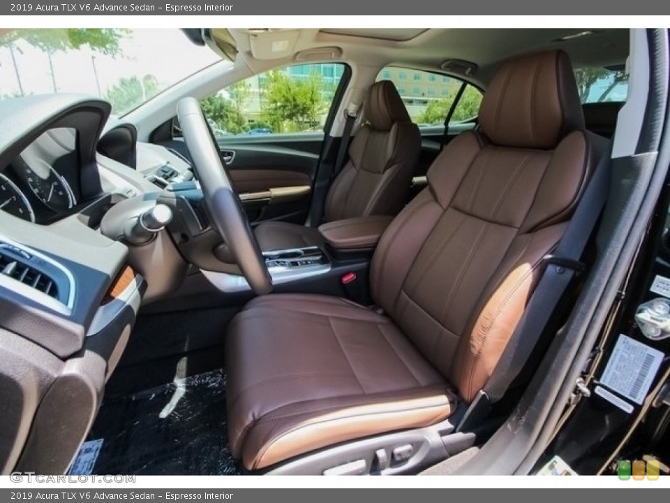 Espresso Interior Photo for the 2019 Acura TLX V6 Advance Sedan #128685157