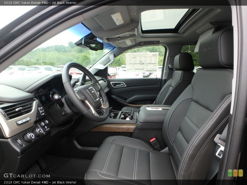 Jet Black Interior Photo for the 2019 GMC Yukon Denali 4WD #128696914