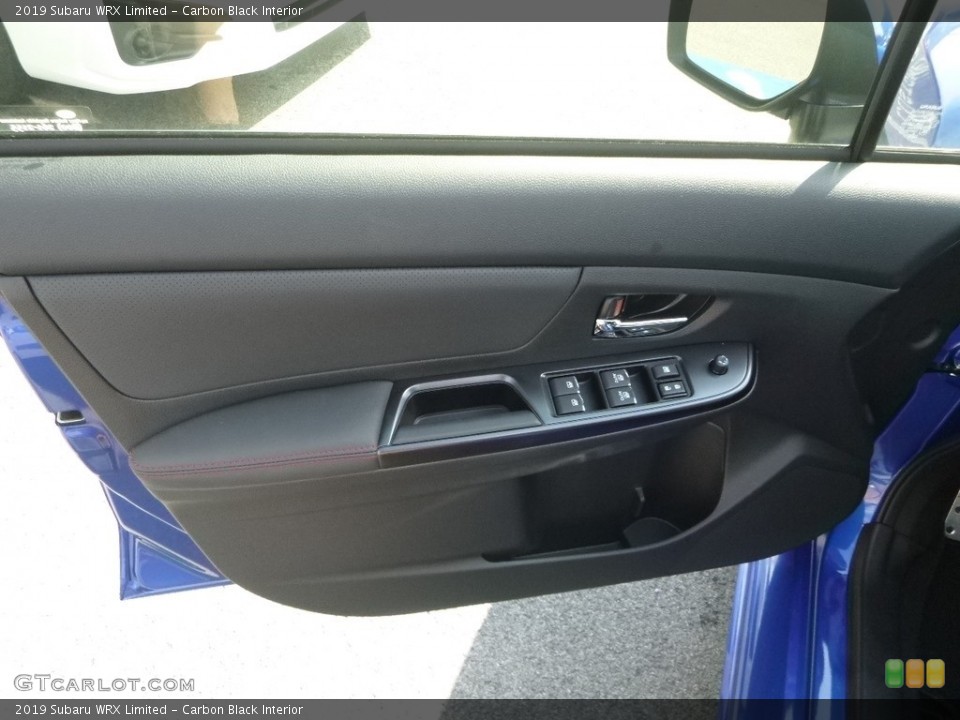 Carbon Black Interior Door Panel for the 2019 Subaru WRX Limited #128701774