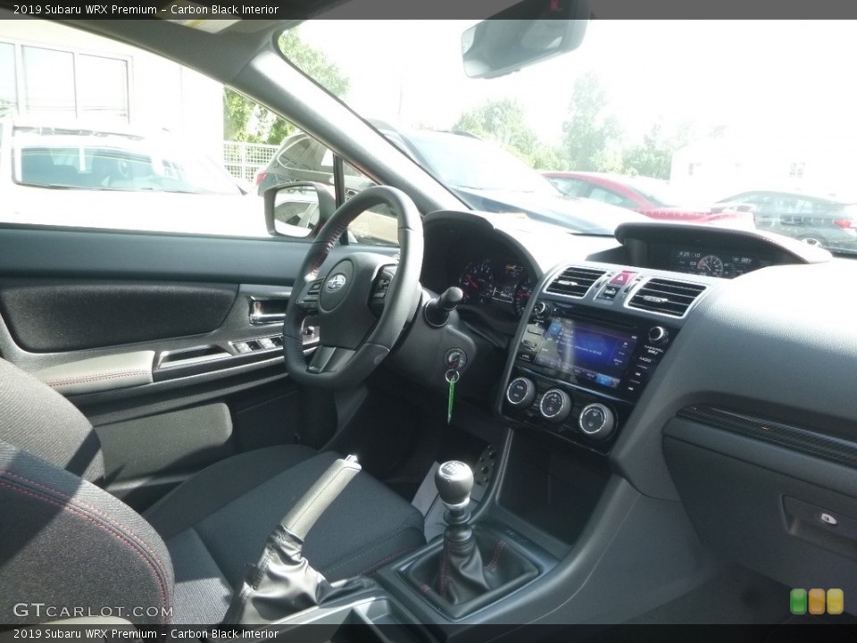 Carbon Black Interior Dashboard for the 2019 Subaru WRX Premium #128702287