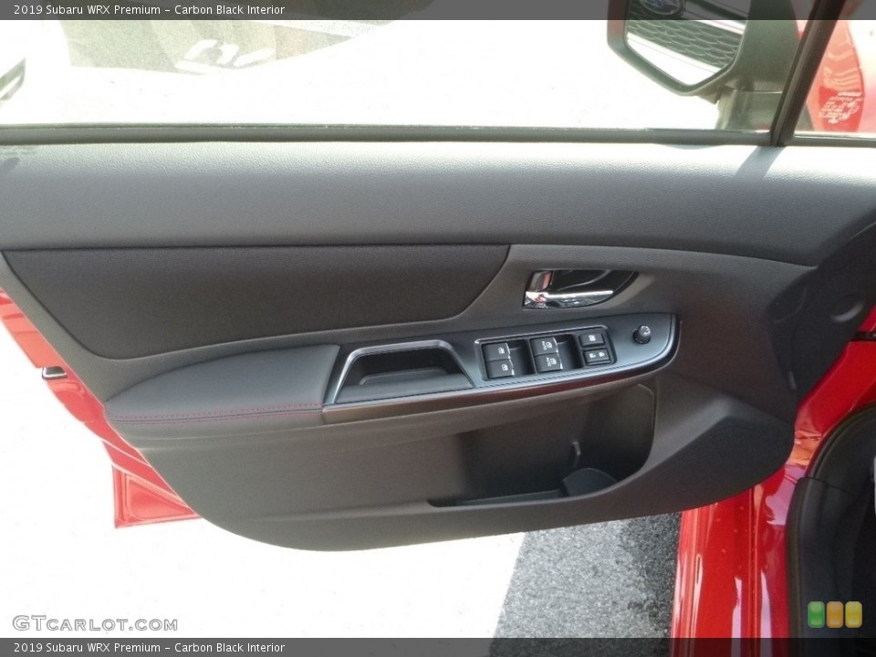 Carbon Black Interior Door Panel for the 2019 Subaru WRX Premium #128702332