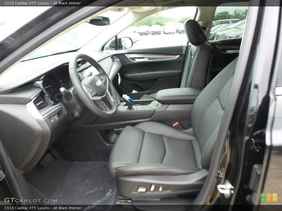 Jet Black Interior Photo for the 2019 Cadillac XT5 Luxury #128706709