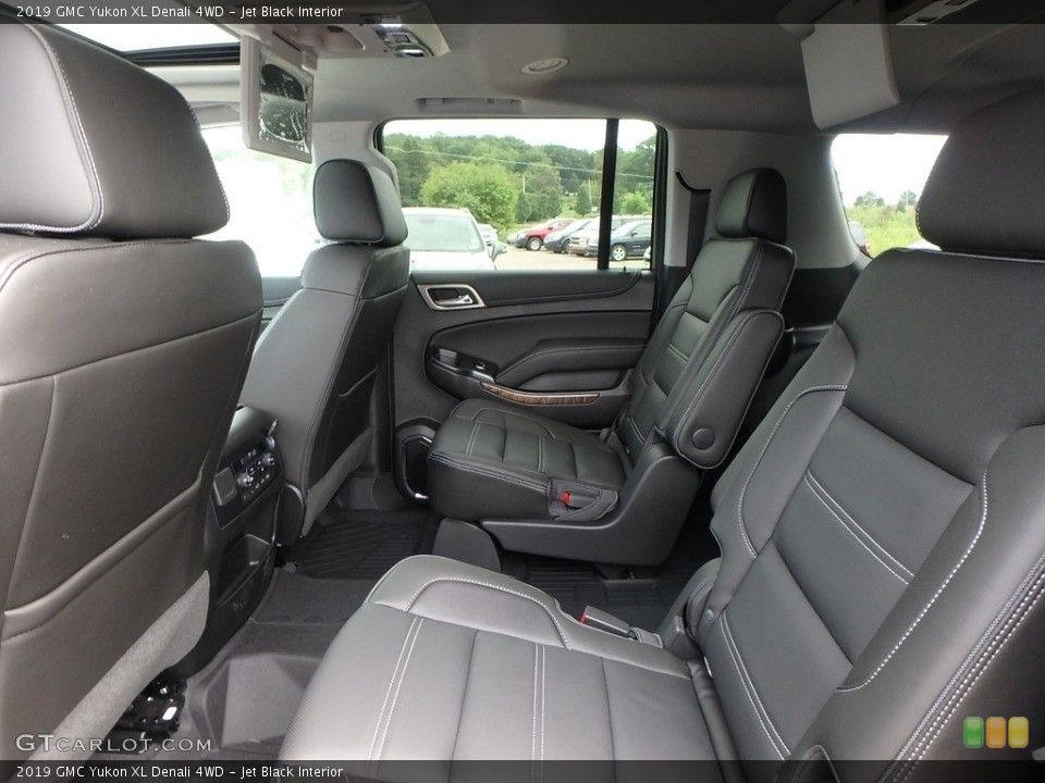 Jet Black Interior Rear Seat for the 2019 GMC Yukon XL Denali 4WD #128716651