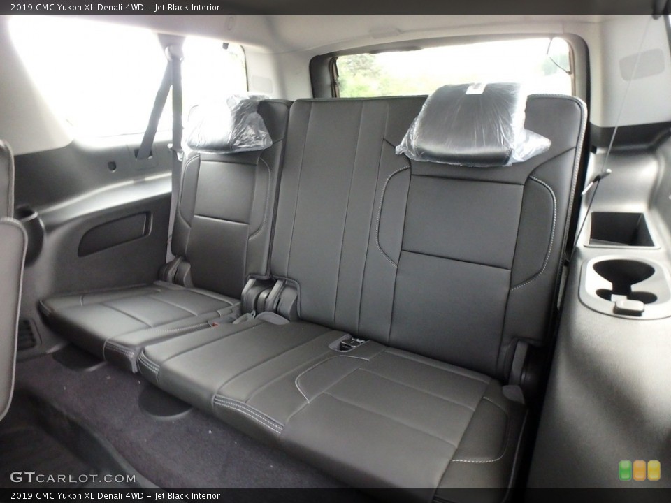 Jet Black Interior Rear Seat for the 2019 GMC Yukon XL Denali 4WD #128716660