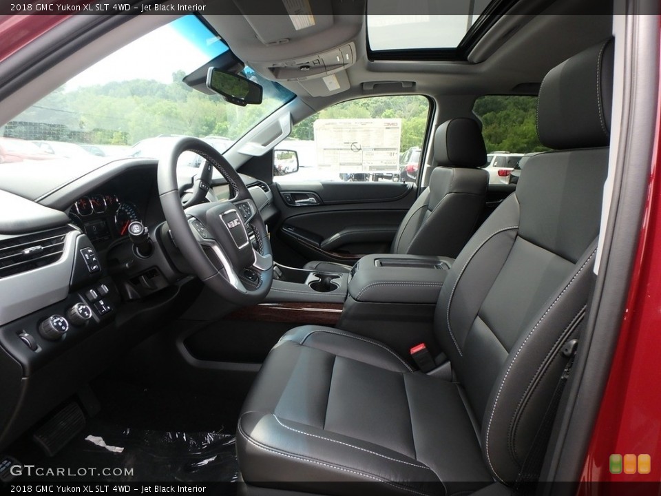 Jet Black Interior Front Seat for the 2018 GMC Yukon XL SLT 4WD #128716840