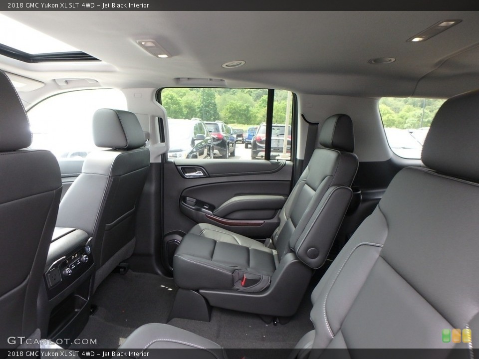 Jet Black Interior Rear Seat for the 2018 GMC Yukon XL SLT 4WD #128716849