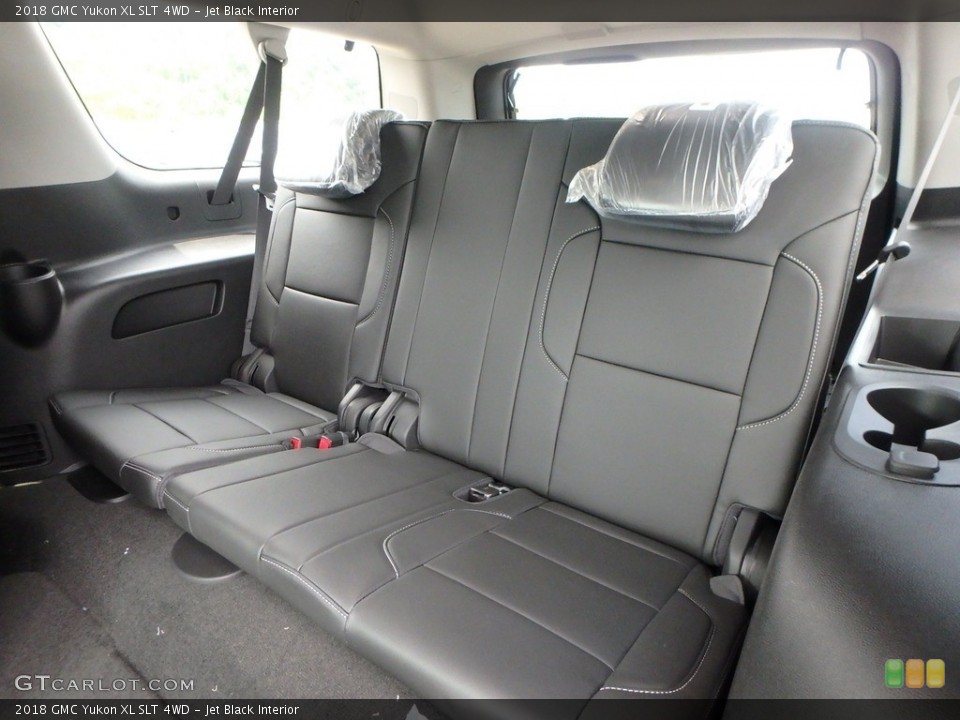 Jet Black Interior Rear Seat for the 2018 GMC Yukon XL SLT 4WD #128716858