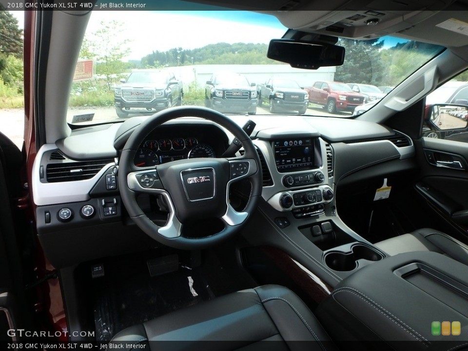 Jet Black Interior Front Seat for the 2018 GMC Yukon XL SLT 4WD #128716870