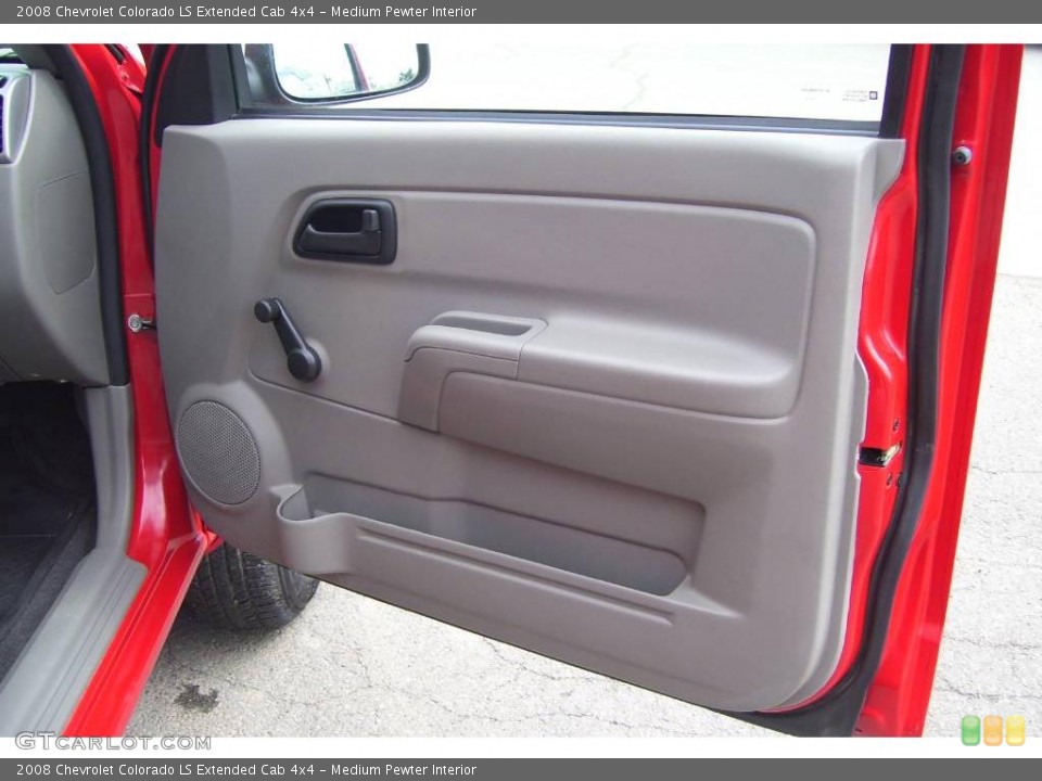Medium Pewter Interior Door Panel for the 2008 Chevrolet Colorado LS Extended Cab 4x4 #12872583