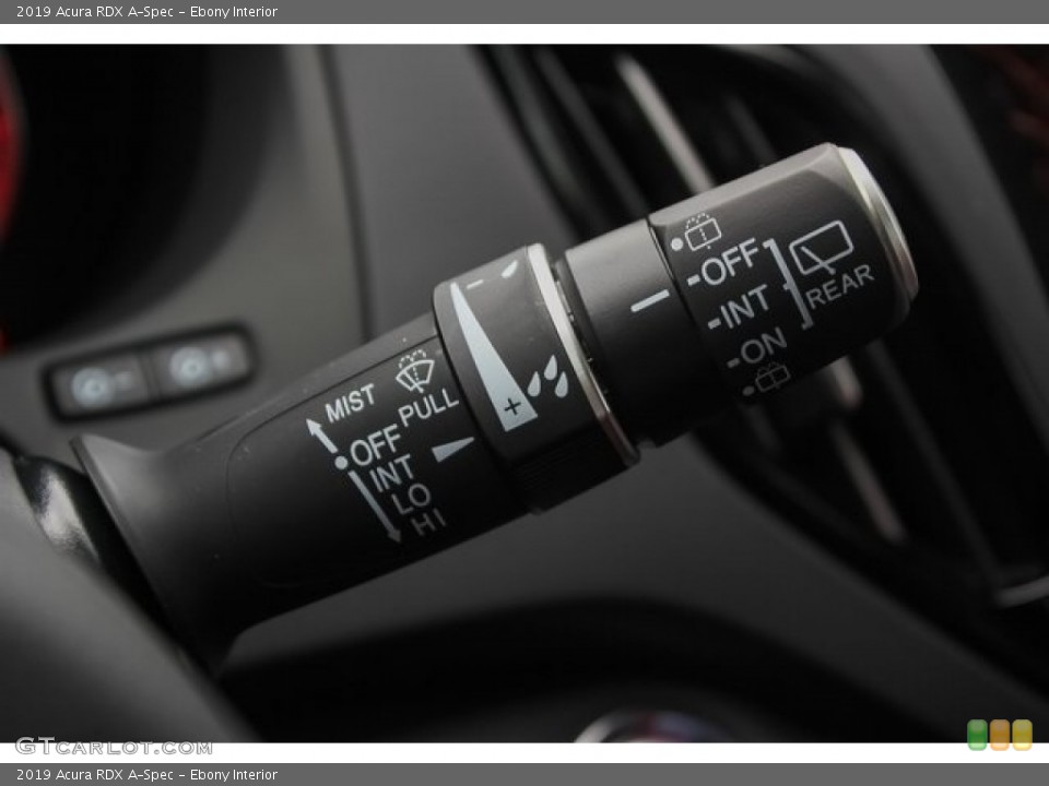 Ebony Interior Controls for the 2019 Acura RDX A-Spec #128731613