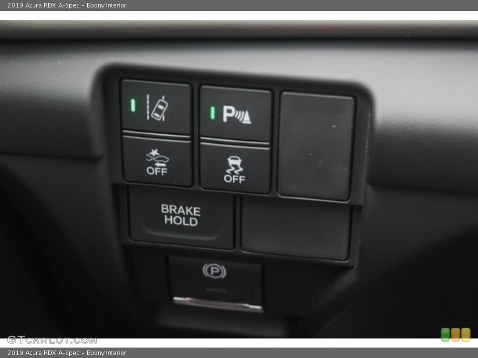 Ebony Interior Controls for the 2019 Acura RDX A-Spec #128731655