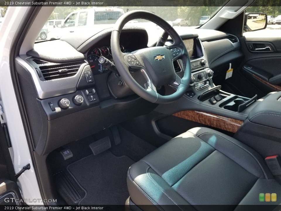 Jet Black Interior Photo for the 2019 Chevrolet Suburban Premier 4WD #128733920