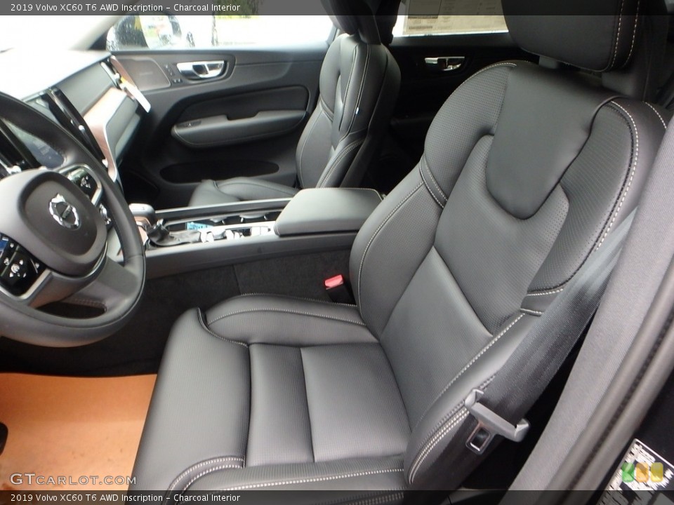 Charcoal Interior Front Seat for the 2019 Volvo XC60 T6 AWD Inscription #128735204