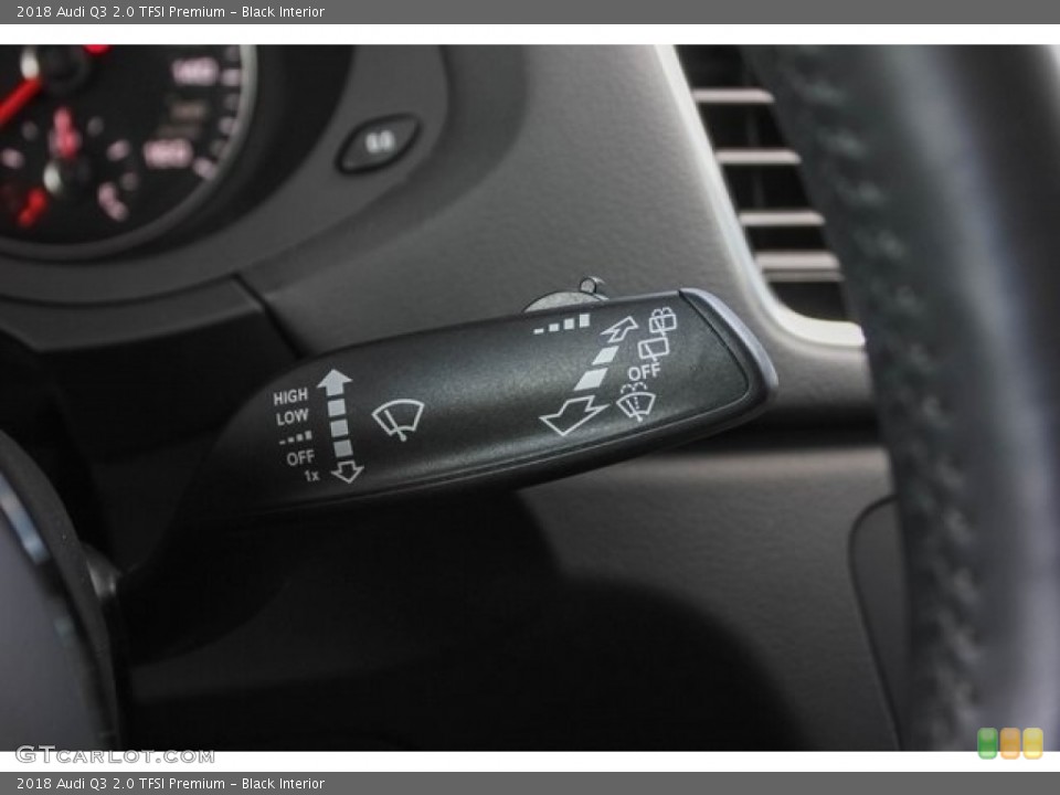 Black Interior Controls for the 2018 Audi Q3 2.0 TFSI Premium #128740702