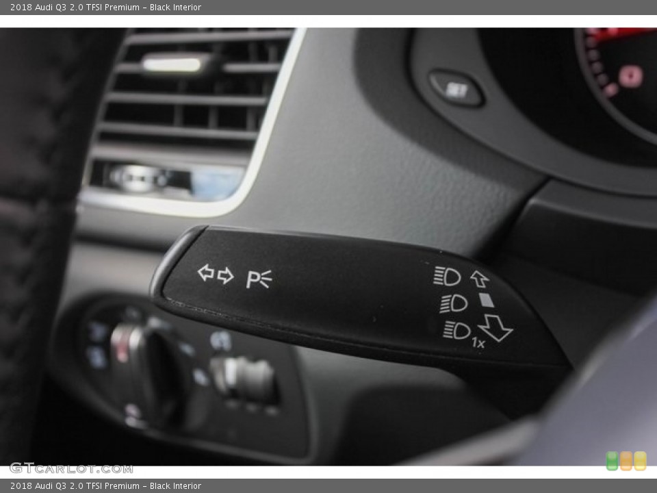 Black Interior Controls for the 2018 Audi Q3 2.0 TFSI Premium #128740722