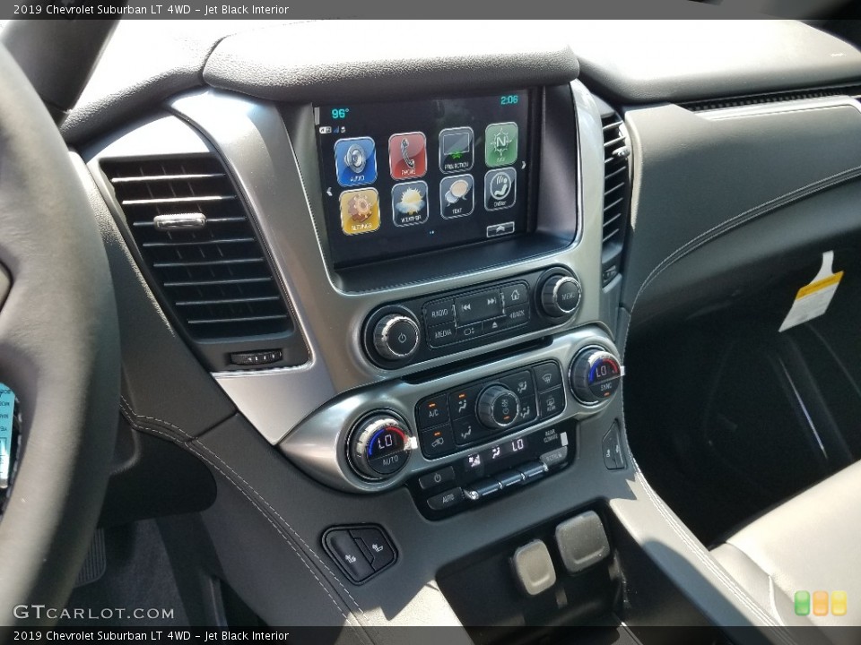 Jet Black Interior Controls for the 2019 Chevrolet Suburban LT 4WD #128744829