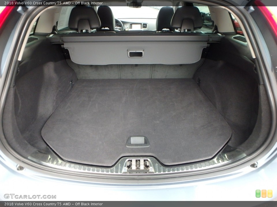 Off Black Interior Trunk for the 2018 Volvo V60 Cross Country T5 AWD #128774079