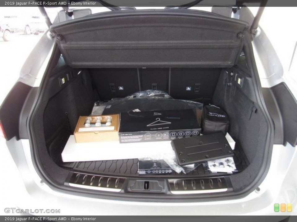 Ebony Interior Trunk for the 2019 Jaguar F-PACE R-Sport AWD #128774868