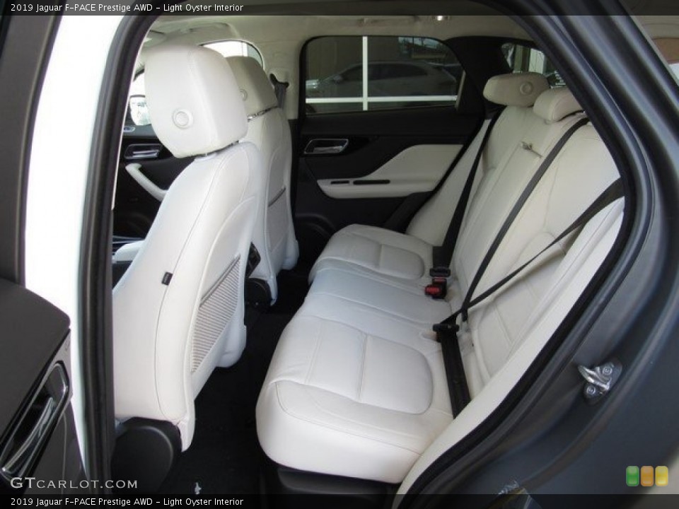 Light Oyster Interior Rear Seat for the 2019 Jaguar F-PACE Prestige AWD #128776173