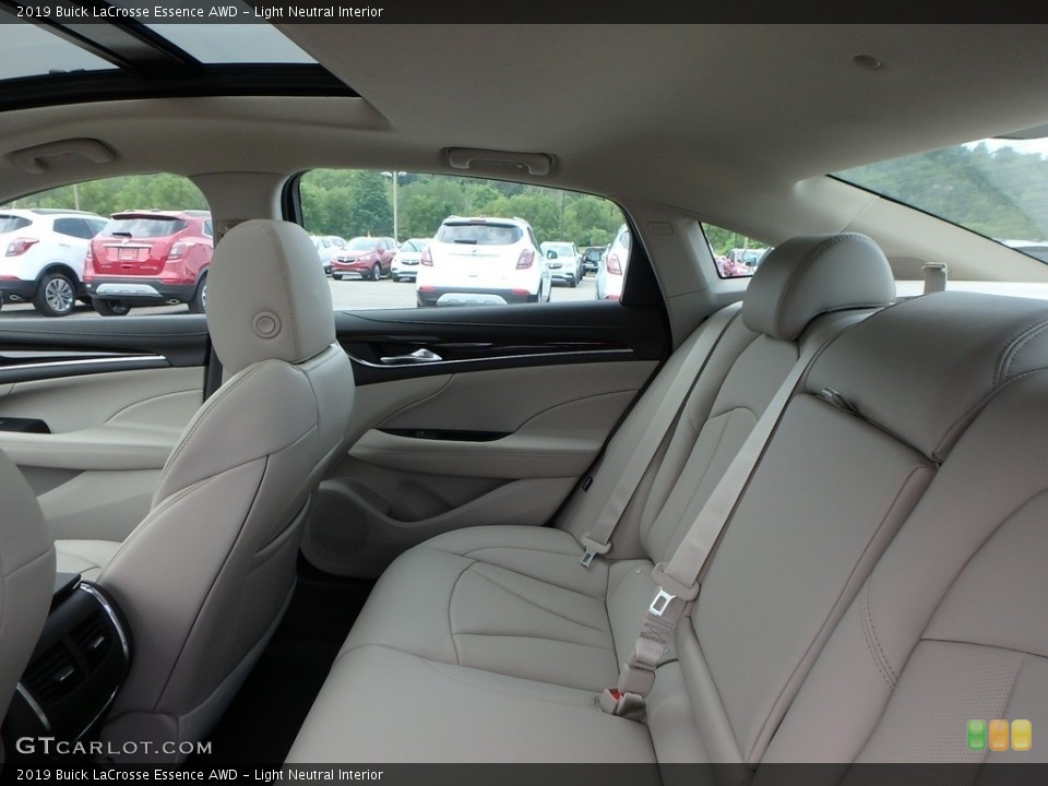 Light Neutral Interior Rear Seat for the 2019 Buick LaCrosse Essence AWD #128779714