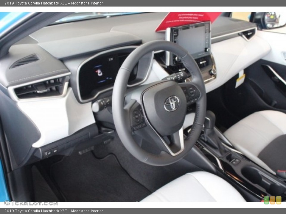 Moonstone Interior Front Seat for the 2019 Toyota Corolla Hatchback XSE #128786169