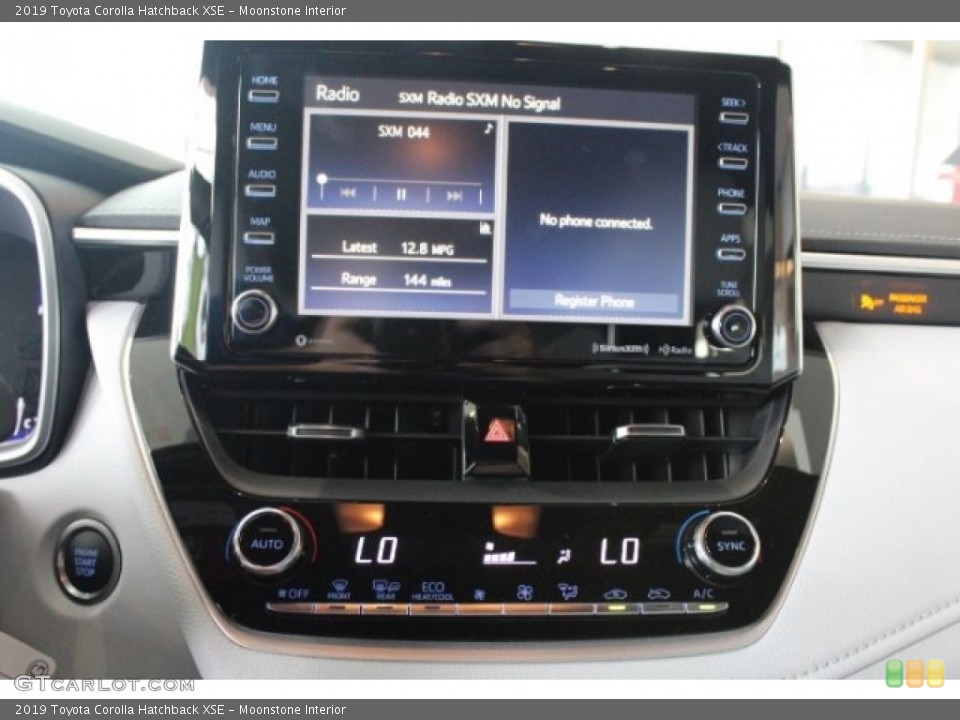 Moonstone Interior Controls for the 2019 Toyota Corolla Hatchback XSE #128786181
