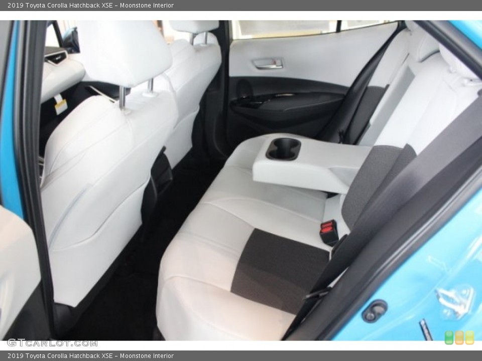 Moonstone Interior Rear Seat for the 2019 Toyota Corolla Hatchback XSE #128786214