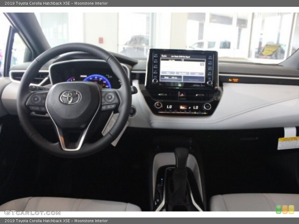 Moonstone Interior Dashboard for the 2019 Toyota Corolla Hatchback XSE #128786220